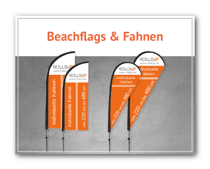 Kategoriebild Beachflags & Fahnen